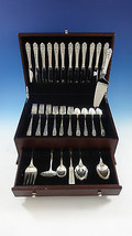 Queen&#39;s Lace by International Sterling Silver Flatware Set 12 Service 55 Pieces - £2,897.43 GBP