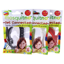 Get Connected Citronella Bracelet Set by Mosquitno for Kids - 3 Pc Brace... - $199.91 MXN