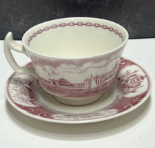 Wedgwood United States Naval Academy Mulberry London Shape Cup &amp; Saucer - $67.32
