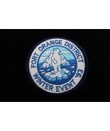 Vtg Fort Orange District Winter Event &#39;93 Boy Scouts America Embroidered... - $186.39 MXN