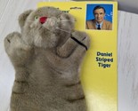 Mr Rogers&#39; Neighborhood plush hand puppet 1988-90 Daniel Tiger vintage - $197.99