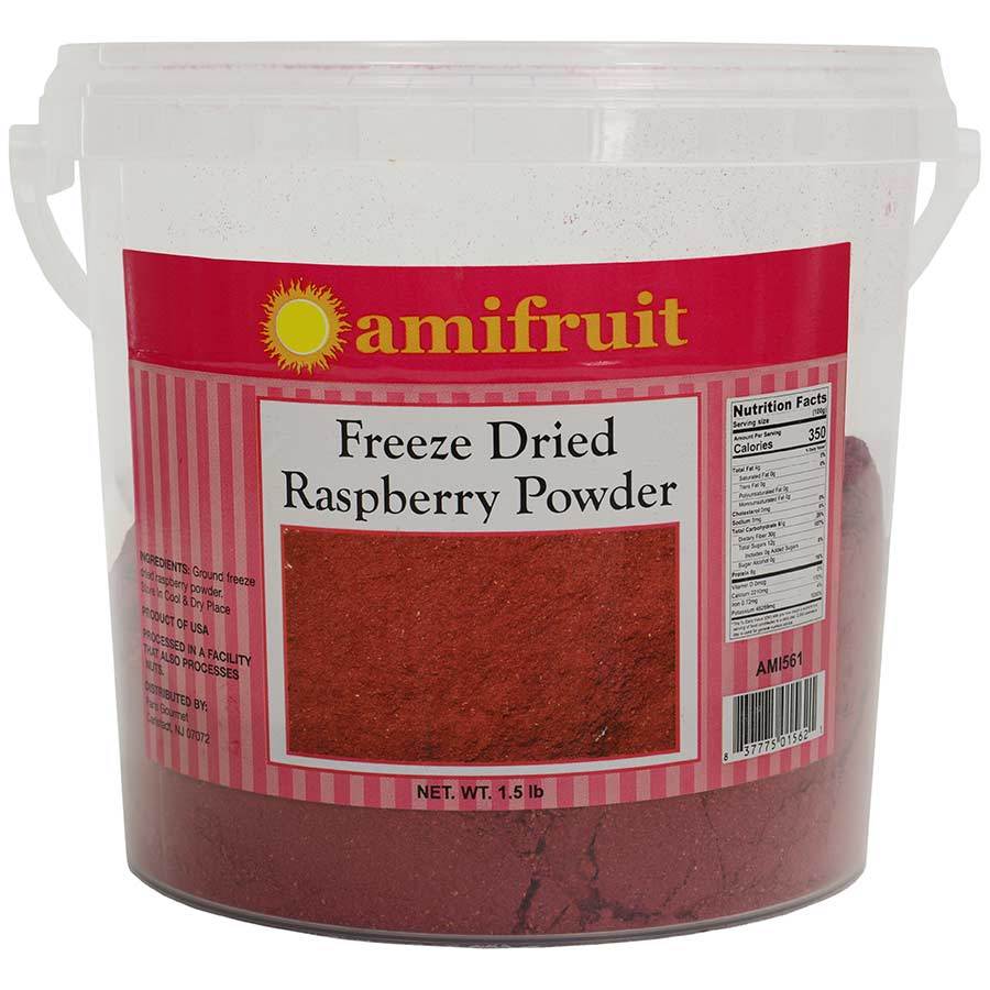 Primary image for Raspberry Powder - Freeze Dried - 1 pail - 1.5 lbs