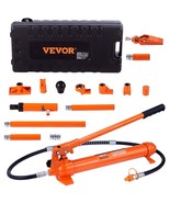 VEVOR 12 Ton Porta Power Kit, Hydraulic Ram with Pump with 4.6 ft/1.4 m ... - £223.60 GBP