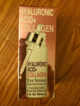 Hyaluronic Acid + Collagen Eye Serum Enriched With Dead Sea Minerals - £25.41 GBP
