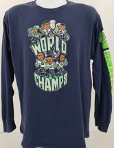 NFL Seattle Seahawks World Champions 2012 Long Sleeve T-Shirt Men&#39;s Size... - £23.45 GBP