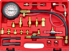 140PSI Fuel Injection Pressure Injector Pump Pressure Tester Gauge Set - £40.50 GBP