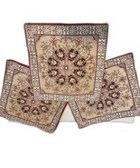 Set 3 Pottery Barn Lorna Print Pillow Covers Traditional Elegant Victorian - $74.99