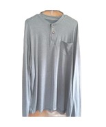 Men&#39;s pullover shirt Size 4XL gray - $16.99