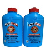 (2) Gold Bond Foot Powder Medicated Max Strength 4 oz WITH TALC Original... - $29.99