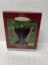 2000 Hallmark Sleeping Beauty&#39;s Maleficent Disney Keepsake Ornament Vill... - $39.59