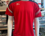 Mizuno Sports Round T-shirts Men&#39;s Training T-shirts [US:S/M/L] NWT 61JA... - $35.91