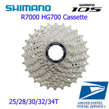 Shimano 105 CS-R7000 HG700 11 Speed Cassette 11-28T 11-30T 11-32T 11-34T... - $931.81 MXN+