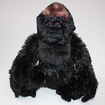 Wild Republic Silverback Black Gorilla Plush Stuffed Animal Toy Ape Wild... - $8.80