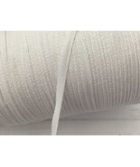 Wholesale Roll 800 yards White twill flat cord 1/4&quot; cotton hanger tape mask - $27.76