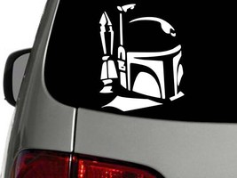 Star Wars Boba Fett Vinyl Decal Car Window Wall Sticker Choose Size Color - £2.18 GBP+