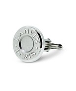 Lanvin Rhodium Plated Round Cufflinks in Silver Color - €142,38 EUR