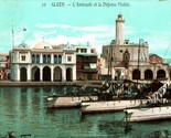 Vtg Postcard 1910 Algeria Alger Algers The Admiralty and Mobile Defense - $14.80