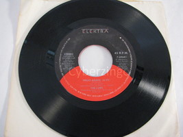 The Cars Rick Ocasek Hello Again Electra 45 rpm Record Vintage 1984 - £5.96 GBP
