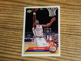 1992-93 Upper Deck McDonald&#39;s Basketball #P20 Danny Manning Los Angeles Clippers - £1.17 GBP
