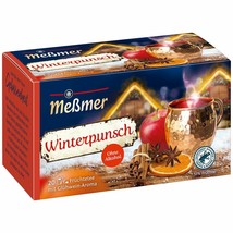 Messmer Winter Tea Winterpunch Made In Germany Free SHIPPING-DaMaGeD Box - £6.65 GBP