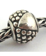 Authentic Trollbeads Sterling Silver Etruscan Bead Charm 11252, New - €28,62 EUR