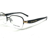 Michael Kors Gafas Monturas Mk 3007 Sadie VI 1061 Negro Guepardo 51-17-135 - $41.59