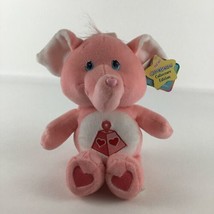 Care Bears Cousins Lotsa Heart Elephant 10&quot; Plush Stuffed Toy Vintage 20... - £51.28 GBP