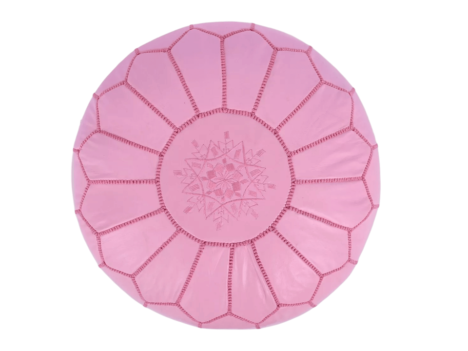 Moroccan Round Pouf – Cozy Comfort in Earthy Elegance - $325.43