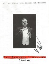 Burt Bacharach Signed 1995 Phoenix Symphony Program - £79.11 GBP