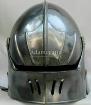 Vintage Medieval German Sallet Reenactment Costume Replica helmet Ready to shipp - £126.52 GBP