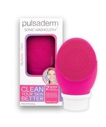 Pulsaderm My Sonic Washcloth Waterproof Face Cleaning Skin Care Exfoliat... - $223.72 MXN
