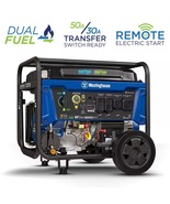 Westinghouse 12500 Watt Dual Fuel Portable Generator Remote Electric Start - $685.20