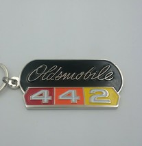 1964 64 Oldsmobile 442 vintage emblem keychain (D6) - £11.20 GBP