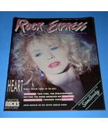 Heart Band Rock Express Magazine Vintage 1984 Ann Nancy Wilson** - $29.99