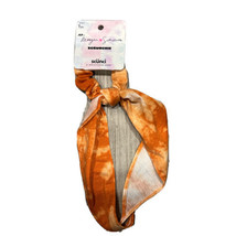 Scunci XO Morgan Simianer Scrunchie Scarf - Orange tie dye - 35421 New - £5.41 GBP