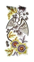 BeyondVision Nature Weaved in Threads, Amazing Birds Kingdom [Owl in Autumn] [Cu - £17.33 GBP