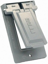 Hubbell-Bell 5103-0 Weatherproof Single Gang Vertical Device Mount Cover... - $14.99