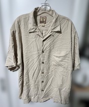 Tommy Bahama Button Down Silk Shirt, Size Large - £14.48 GBP