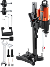 Diamond Core Drilling Machine, 10In Wet Concrete Core Drill Rig with Sta... - $582.15