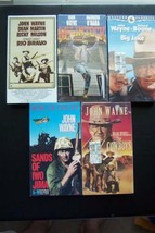 John Wayne 5 VHS Lot McLintock, Rio Bravo, Big Jake, Cowboys, Sands Of Iwo Jima - $21.64