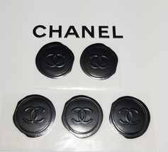 Chanel SEAL/GIFT Stickers /BLACK SEAL/ 5 Pc. - £11.99 GBP