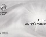 2021 Buick Encore Owner&#39;s Manual Original [Paperback] Buick and Buick OEM - £56.57 GBP