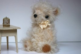 Teddy bear/ White teddy bear/Polar bear/Collectible teddy/Artistic teddy... - £138.32 GBP