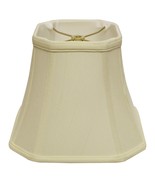 12&quot; Ivory Slanted Square Bell Monay Shantung Lampshade - €94,08 EUR