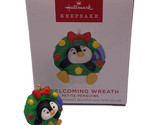 Hallmark Keepsake 1&quot; Miniature Ornament 2023, Petite Penguins A Welcomin... - $14.84