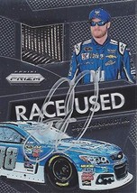 Autographed Dale Earnhardt Jr. 2016 Panini Prizm Racing RACE-USED Tire (#88 Nati - £53.94 GBP