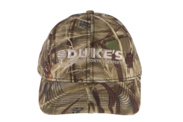 Vintage Dukes The Root Control Experts Spell Out Camouflage Snapback Hat... - $19.75