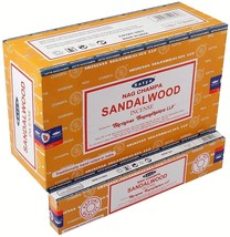 Original Satya Nag Champa Incense Sticks Fragrance Sandalwood AGARBATTI 180grams - £7.88 GBP