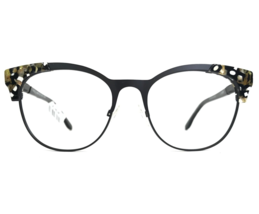 Bcbgmaxazria Eyeglasses Frames Wiley Black Matte Glitter Sparkles 52-17-140 - £55.01 GBP
