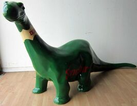 Sinclair Dino Fiberglass Statue 100" Long - $3,995.00